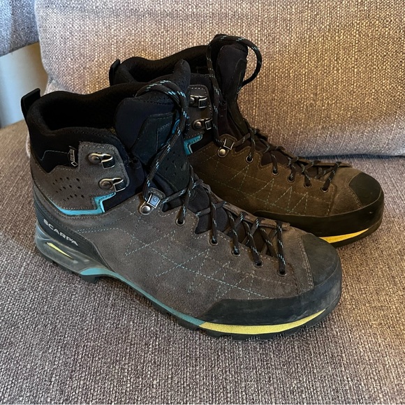 SCARPA ZODIAC PLUS GTX BACKPACKING BOOT SIZE 9 EU 41 - Picture 3 of 10